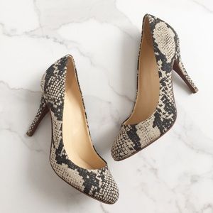 J. Crew Mona printed pumps
